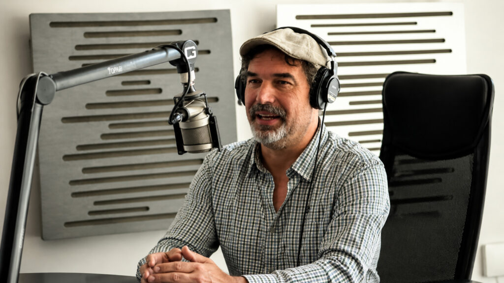 Daniele Andreozzi ai microfoni di Radio Rock