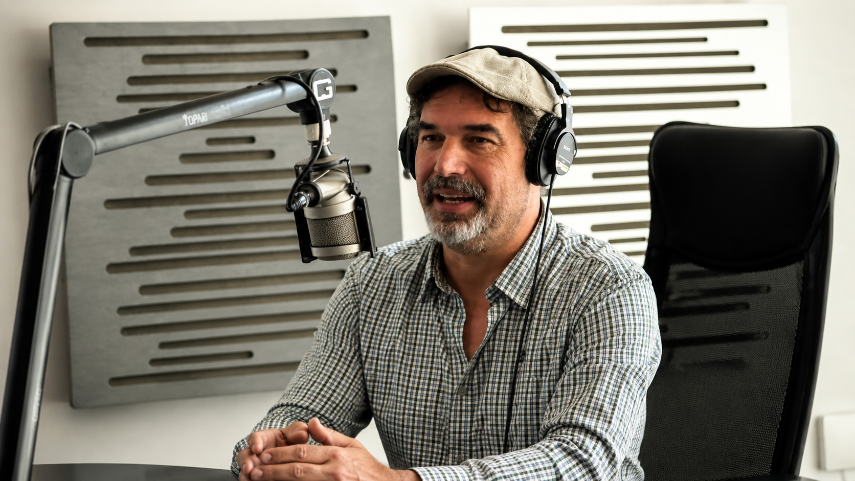 Daniele Andreozzi ai microfoni di Radio Rock